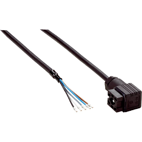 Q6 (DC) Fem Coudé Câble PVC 6x0.25 Noir 5,5m - DOL-1306-W5M5 Q6 (DC) Fem Coudé Câble PVC 6x0.25 Noir 5,5m - DOL-1306-W5M5-Lire la description