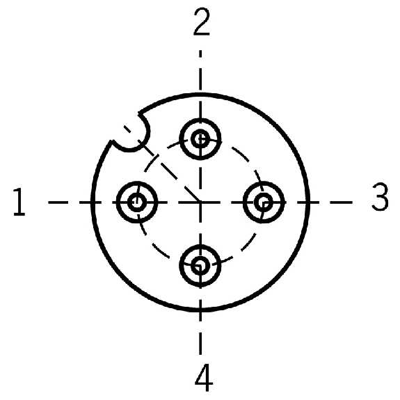M12A Fem Droit 4p; Câble PUR 4x0.34 Noir 5m - C-M12F04-04X034PU05,0-GA-035613 M12A Fem Droit 4p; Câble PUR 4x0.34 Noir 5m - C-M12F04-04X034PU05,0-GA-035613-Lire la description