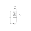 M12D Mâle 0°/M12D Mâle 0° 4p; Blindé PUR 4x0,34 Vert Robot 15m - 7000-44511-7931500