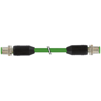 Câble de liaison Ethernet M12D 15m-Lire la description