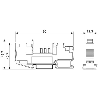 Embase Disjoncteur CB - 1 pôle - 1 à 6A - CB 1/6-2/4 PT-BE Embase Disjoncteur CB - 1 pôle - 1 à 6A - CB 1/6-2/4 PT-BE