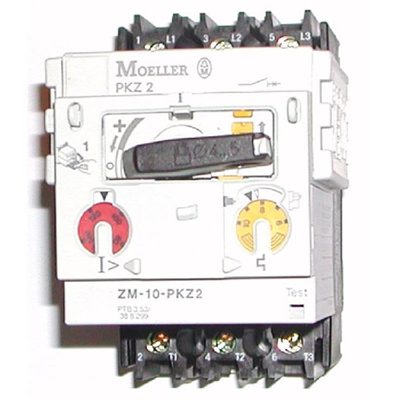 Bloc de déclenchement avec déclencheur sur surcharge 6 - 10 A - ZM-10-PKZ2 Bloc de déclenchement avec déclencheur sur surcharge 6 - 10 A - ZM-10-PKZ2-Lire la description
