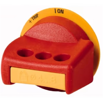 Poignée rotative,rouge-jaune pour NZM4 - NZM4-XDGR-Lire la description