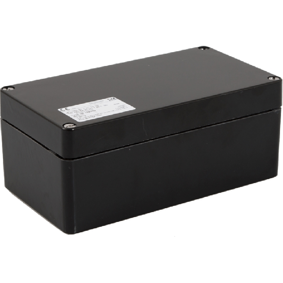 Boîtier Polyester Ex Vide Noir IP66 160 x 160 x 91 mm (HxLxP) - 26.16 16 09 (PExB 26070)-Leggi tutto