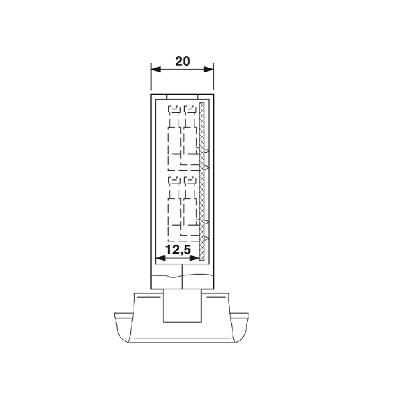 Boîtier pour l'électronique, pour un C.I. - UEG 20 Boîtier pour l'électronique, pour un C.I. - UEG 20-Lire la description