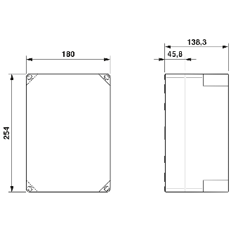 Coffret de commande IP65 en polycarbonate-Lire la description