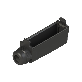 Protection couvre-borne pour bornes à vis, IP40 / PE Ø4-7,5 mm - VF MKCV12-Lire la description