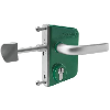 Serrure LSKZ pour portail coulissant - Finition: Inox Serrure LSKZ pour portail coulissant - Finition: Inox