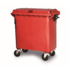 Conteneur à déchets 1100 l  Rouge