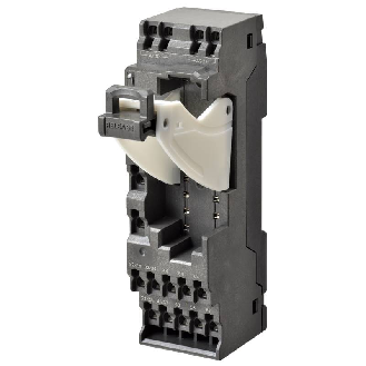 Socle pour relais G7SA 6 pôles, bornes push-in plus, indicateur à led - P7SA-14F-ND-PU 24VDC-Lire la description