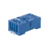 Support 10A 250V, pour 6012, 8812, 8892, bleu, étrier métal, à cage - 9020SMA (90.20.SMA)