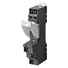 Socle 5 broches pour rail DIN avec bornes push-in (Noir) - P2RF-05-PU Socle 5 broches pour rail DIN avec bornes push-in (Noir) - P2RF-05-PU
