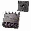 Socle 8 broches pour montage en façade - P3G-08 Socle 8 broches pour montage en façade - P3G-08