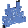 Support 6A 250V 24V DC, pour série 34, bleu, à cage, 6,2mm - 93017024 (93.01.7.024) Support 6A 250V 24V DC, pour série 34, bleu, à cage, 6,2mm - 93017024 (93.01.7.024)
