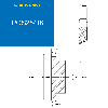 CMW - Pignone prealesato - Acciaio - Ingranaggio singolo - 16B1 - 16 denti - passo 25,4 mm con foro 20 mm