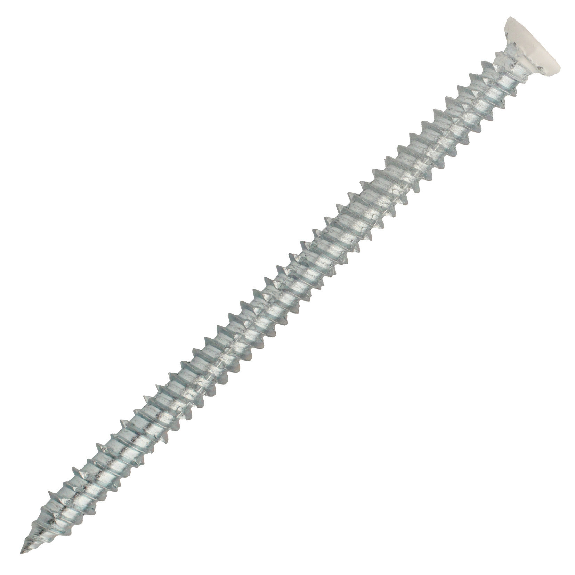 Vis de fixation béton tête fraisée blanche T30 75x182 en boîte de 100 - SCELL-IT - VFD75182F Vis de fixation béton tête fraisée blanche T30 75x182 en boîte de 100 - SCELL-IT - VFD75182F-Lire la description