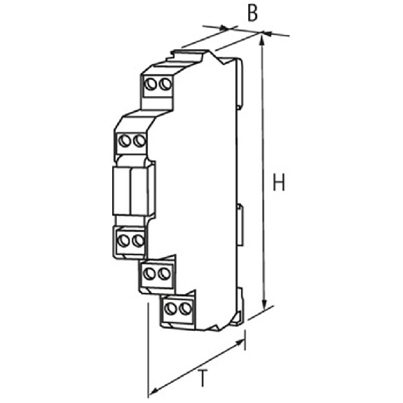 Optocoupleur IN: 24 VDC - OUT: 24 VDC/3 A - 50140-Lire la description