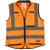 Gilet premium haute visibilité orange multipoches  "4932471900" de taille XXL