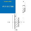 CMW - Pignone prealesato - Acciaio - Dentatura singola - 081 - 10 denti - passo 12,7 x 3,3 mm con foro da 8 mm