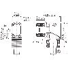 Cellule Directe PNP P=740mm LR DO Hybride / M12 4P+C0.15m - ZTE18-4FZ4B8