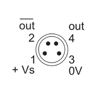 Cellule EAP PNP P=120mm qTeach PinPoint LO/DO / M08 4P+C0.2m PVC - O200.GP-PV1T.72NV/H006 (O200.GP-11212651)-Lire la description