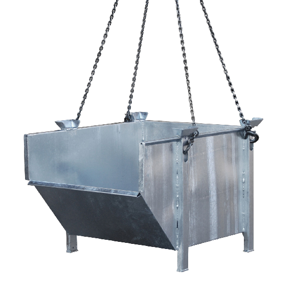 Contenedor de material BBM 500, galvanizado-Leer más