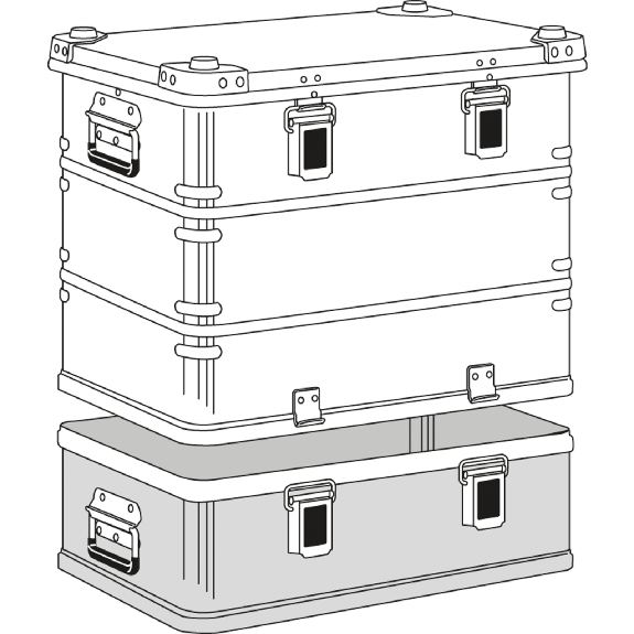 Zarges Transportkiste K470 Plus Oberteil 600x400x410mm 73l Zarges Transportkiste K470 Plus Oberteil 600x400x410mm 73l-Beschreibung lesen