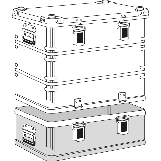 Zarges Transportkiste K470 Plus Oberteil 600x400x410mm 73l-Beschreibung lesen
