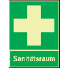 PERMALIGHT power langnachleuchtend Rettungs-Kombischild Sanitätsraum, ASR/ISO, Kunststoff, 300x400mm PERMALIGHT power langnachleuchtend Rettungs-Kombischild Sanitätsraum, ASR/ISO, Kunststoff, 300x400mm