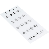 Leiterkennzeichen Erde E, RoHS konform, Folie, selbstklebend, Ø 31,5mm, 6/Bogen, DIN EN 60445 / IEC 60417 Leiterkennzeichen Erde E, RoHS konform, Folie, selbstklebend, Ø 31,5mm, 6/Bogen, DIN EN 60445 / IEC 60417
