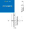 CMW - Pignon pré alésé - Inox - Simple denture - 12B1 - 23 dents - Pas de 19,05 mm avec alésage de 20 mm