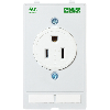 Interface MSDD Prise de courant NEMA 5-15/US/UL, Blanc, Bornes à vis - 4000-68000-3240000 Interface MSDD Prise de courant NEMA 5-15/US/UL, Blanc, Bornes à vis - 4000-68000-3240000