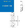 CMW - Vorgebohrtes Ritzel - Stahl - Doppelte Verzahnung - 28B2 - 9 Zähne - Teilung 50,8 mm mit 30 mm Bohrung. CMW - Vorgebohrtes Ritzel - Stahl - Doppelte Verzahnung - 28B2 - 9 Zähne - Teilung 50,8 mm mit 30 mm Bohrung.