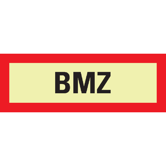 PERMALIGHT power langnachleuchtend Feuerwehrschild BMZ, Folie, selbstklebend, 210x74mm PERMALIGHT power langnachleuchtend Feuerwehrschild BMZ, Folie, selbstklebend, 210x74mm-Beschreibung lesen