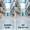 XXL-Rettungszeichen Rettungsweg geradeaus, Aluminium-Verbund, 1200x600mm, ASR A1.3, DIN EN ISO 7010 E001 XXL-Rettungszeichen Rettungsweg geradeaus, Aluminium-Verbund, 1200x600mm, ASR A1.3, DIN EN ISO 7010 E001