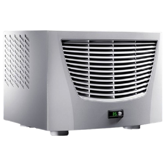 Climatiseur toit inox-2000W-400V 597x417x475mm (LxHxP) - SK 3385.640-Lire la description
