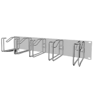 Panneau guide câble 19", 2U 482,6x-x-mm (LxHxP) - DK 7257.100-Lire la description