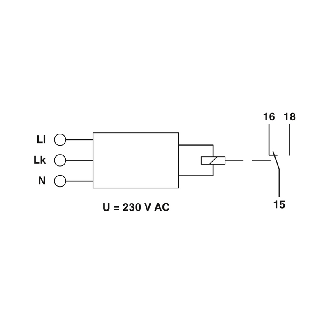Relais de contrôle surintensité/sous-intensité 1PH 0-5A ou 0-10A AC - EMD-BL-C-10-Lire la description