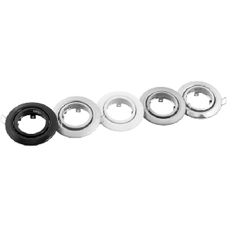 MX-HALO-EXT-NG MOBOTIX, HaloMount S1x/S74, nickel gebürstet (MX-HALO-EXT-NG)-Lire la description
