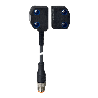 Int. de séc. sans contact RFID P12mm 2xOSDD 1xDIAG, M12 8P+C0.25m - RSS260-I2-D-LSTM12-8-0,25M-Lire la description