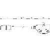 Int. de séc. sans contact RFID P12mm 2xOSDD 1xDIAG, M12 8P+C0.25m - RSS260-I2-D-LSTM12-8-0,25M