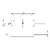 Int.de séc. magnétique codé (sans act.) 1NO+2NF Inox, C20m - BNS 40S-12Z 20,0M