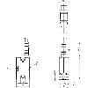 Int. de sécurité sans contact Unicode OSSD (x2), M12 5P+C0.2m PUR - CES-I-AP-U-C04-USB-116502