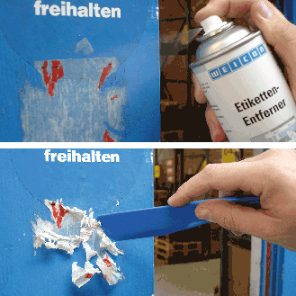 Etiketten-Entferner, inkl. Spatel für leichtes Entfernen von Etiketten, 500ml-Beschreibung lesen