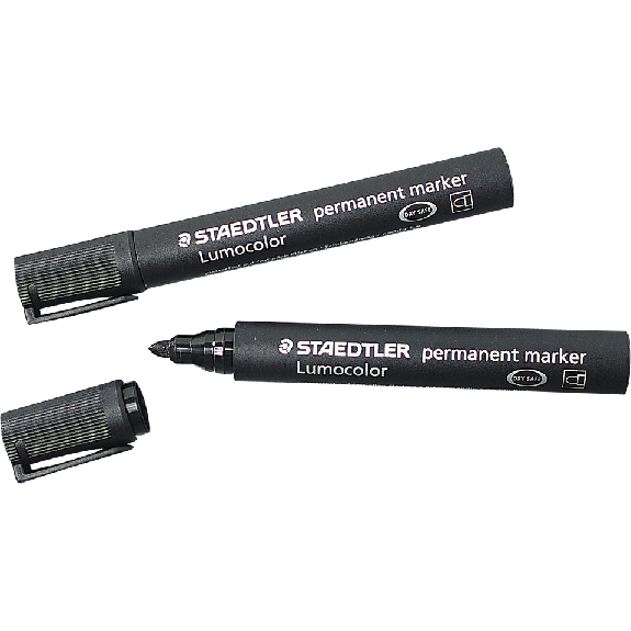 STAEDTLER Lumocolor permanent marker 352 Dry Safe, schwarz, 5/VE STAEDTLER Lumocolor permanent marker 352 Dry Safe, schwarz, 5/VE-Beschreibung lesen
