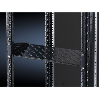 Tablette 19" 2U prof. 250 450x-x250mm (LxHxP) - DK 5501.615-Lire la description