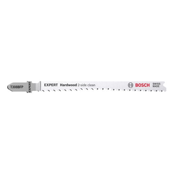 Bosch EXPERT Hardwood 2-side clean T 308 BFP Stichsgeblatt, 25 Stck-Beschreibung lesen