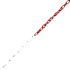 Absperrkette, rot/weiß, Kunststoff, Ø 10mm, Bundlänge: maximal 10m Absperrkette, rot/weiß, Kunststoff, Ø 10mm, Bundlänge: maximal 10m