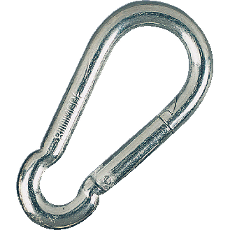 Karabinerhaken, Edelstahl, Ø 8mm, 20/VE-Beschreibung lesen