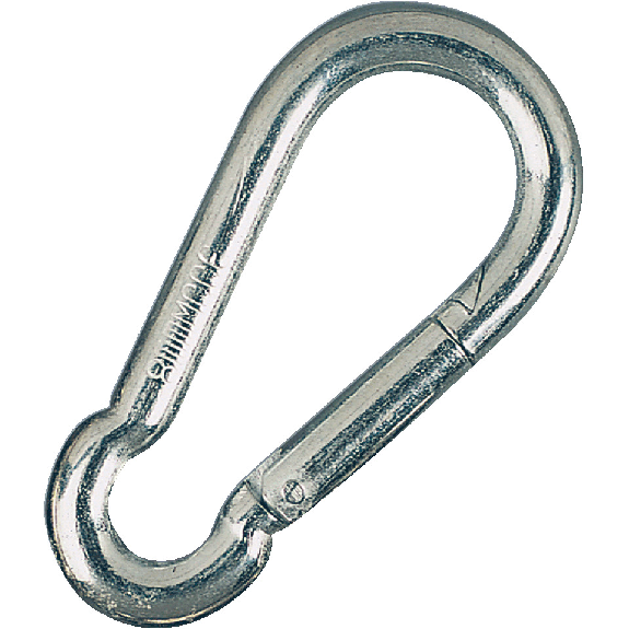 Karabinerhaken, Edelstahl, Ø 8mm, 20/VE-Beschreibung lesen